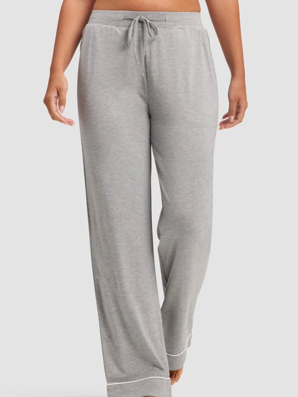 3XL Cozy Earth Women's Bamboo Stretch-Knit Pajama Pant - Gray - NWT